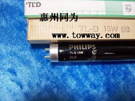 供应飞利浦蓝色黑光灯管 TL-D 15W/08/108 BLB F8T5